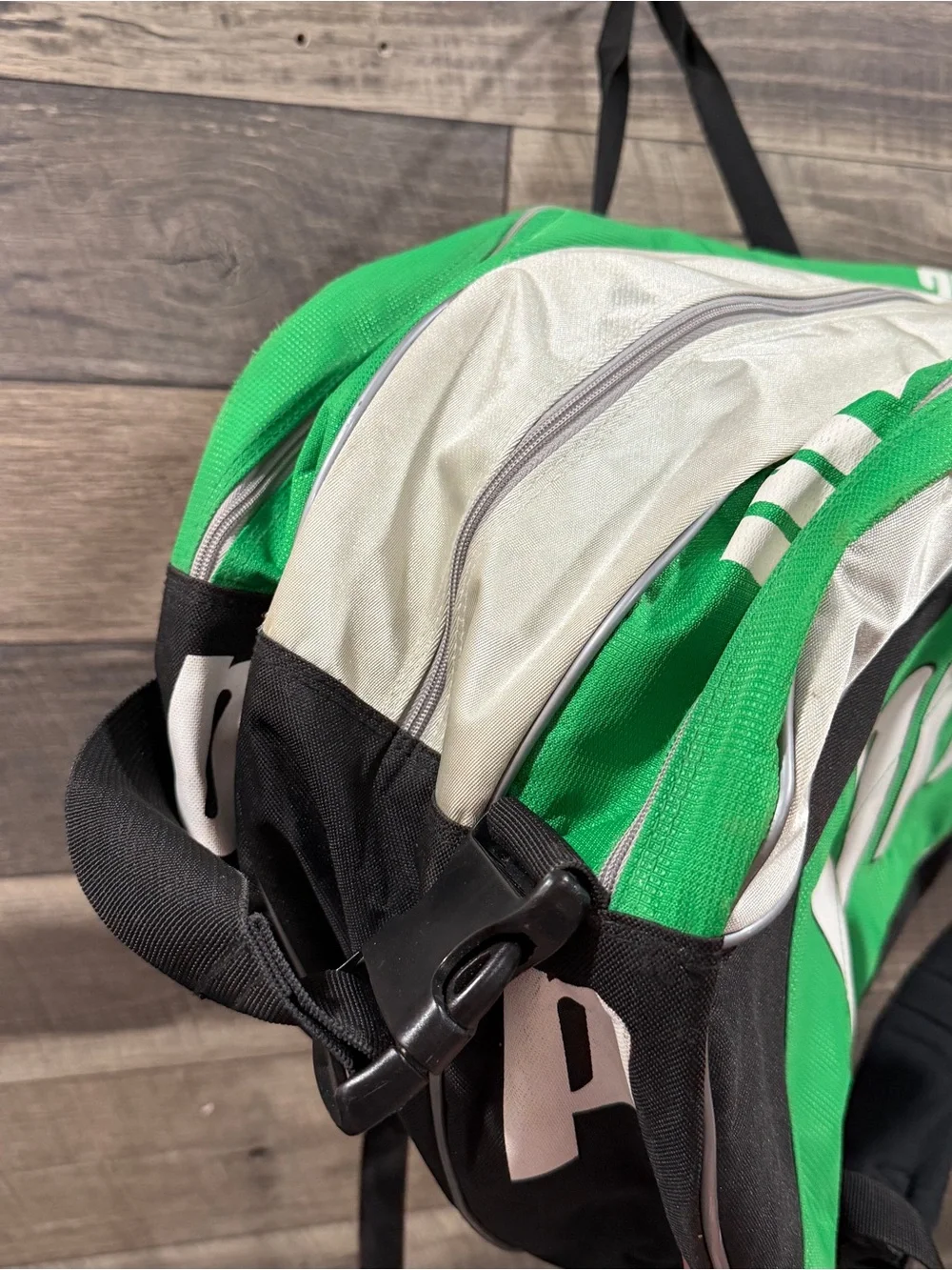 Prince Green & Black Duffel Team Tennis Bag